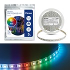 Светодиодная лента Feron 5 м, IP65, SMD5050, 60 LED/м, 14,4 Вт/м, 12 В, свечение RGB - фото 4327879