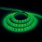 Светодиодная лента Feron 5 м, IP65, SMD2835, 60 LED/м, 4,8 Вт/м, 12 В, свечение зелёное - Фото 2