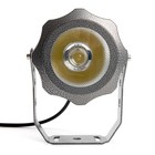 Прожектор ландшафтно-архитектурный Feron LL-887, IP65, LED, 20 Вт, 115х115х135 мм, цвет металлик - Фото 6