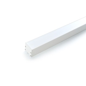 Профиль накладной для светодиодной ленты Feron, CAB256, 2 м, цвет белый