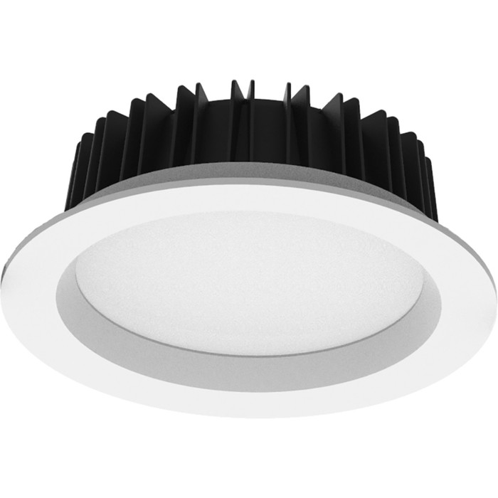 Светильник встраиваемый светодиодный Feron AL265, IP65, LED, 30 Вт, 190х190х62 мм, цвет белый