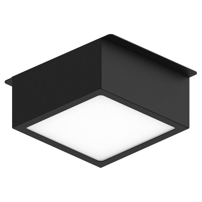 Светильник встраиваемый светодиодный Feron AL254, IP20, LED, 12 Вт, 89х89х40 мм, цвет чёрный - Фото 1