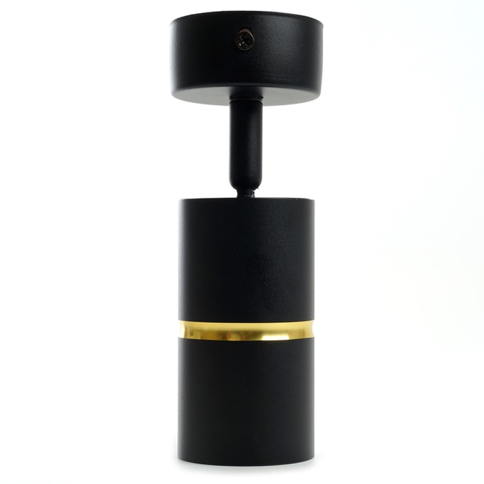 Светильник настенно-потолочный Feron ML1861, IP20, GU10, 35 Вт, 55х55х165 мм, цвет чёрный/золото - фото 1908168291