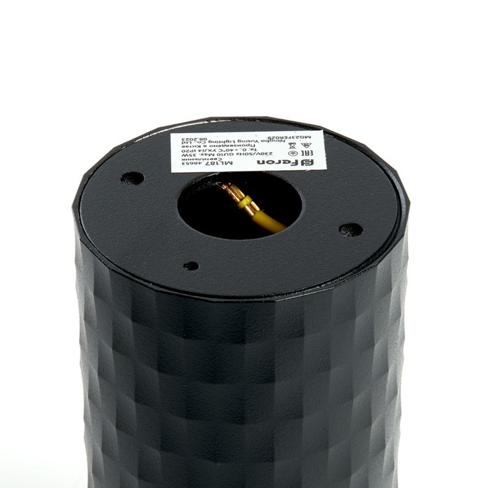 Светильник потолочный Feron ML187, IP20, GU10, 35 Вт, 55х55х100 мм, цвет чёрный - фото 1908168423