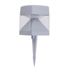 Светильник ландшафтный Fumagalli, IP55, GX53, 3 Вт, 126х126х175 мм, цвет серый - фото 300560101