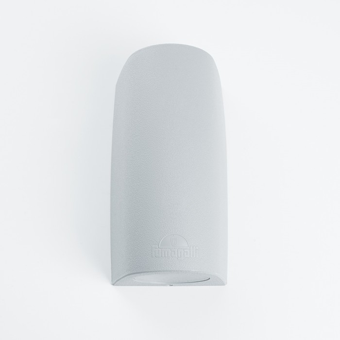Светильник архитектурный Fumagalli, IP55, GU10, 7 Вт, 80х92х170 мм, цвет серый
