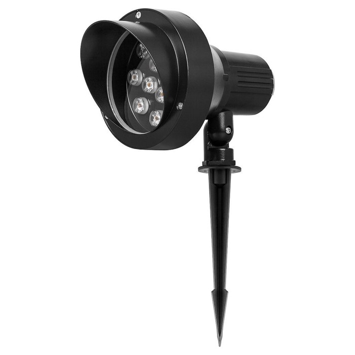 Светильник тротуарный Feron SP2706, IP65, LED, 12 Вт, 160х160х450 мм, цвет чёрный - Фото 1