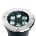 Светильник тротуарный Feron SP2802, IP67, LED, 6 Вт, 120х120х90 мм, цвет металлик - Фото 8