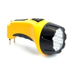 Фонарь аккумуляторный, 4 LED DC (свинцово-кислотная батарея), желтый, TH2293 (TH93A) - фото 300561340