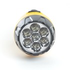 Фонарь аккумуляторный, 7 LED DC (свинцово-кислотная батарея), желтый, TH2294 (TH93B) - Фото 2