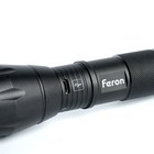 Фонарь ручной Feron TH2400 с аккумулятором USB ZOOM - Фото 8