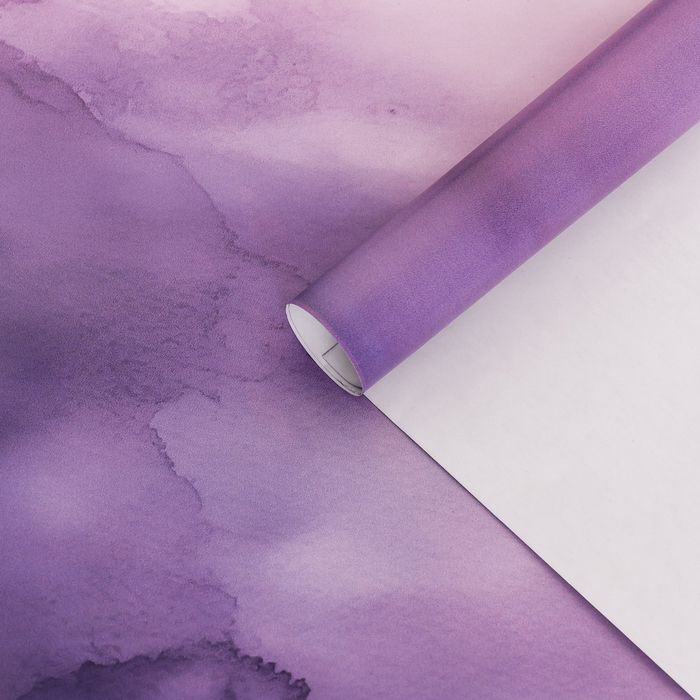 Бумага упаковочная, глянцевая  "Космос", 70 х 100 см, 1 лист - Фото 1