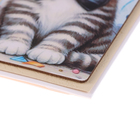 Конверт для денег "С Днём Рождения!" кот с колпаком, ручная работа, 16х8 см - Фото 3