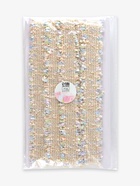 Тесьма декоративная «Твидовая», двусторонняя, 30 мм, 5±0.5 м, светло-бежевая - Фото 5