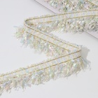 Тесьма декоративная «Твидовая», односторонняя, 35 мм, 5±0.5 м, бежевая - Фото 2