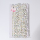 Тесьма декоративная «Твидовая», односторонняя, 35 мм, 5±0.5 м, бежевая - Фото 3