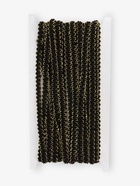 Тесьма декоративная «Шанель», 8 мм, 10±1 м, цвет чёрный, золотой 10228281