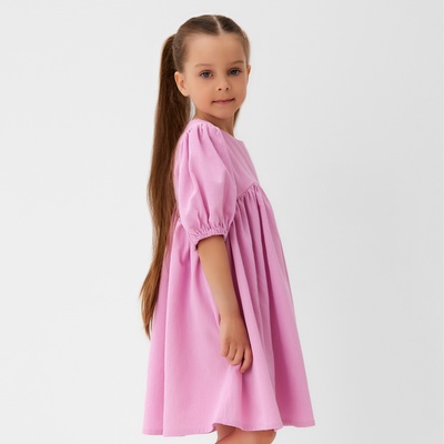 Платье для девочки KAFTAN: Summer cotton, розовое, рост 122-128 см