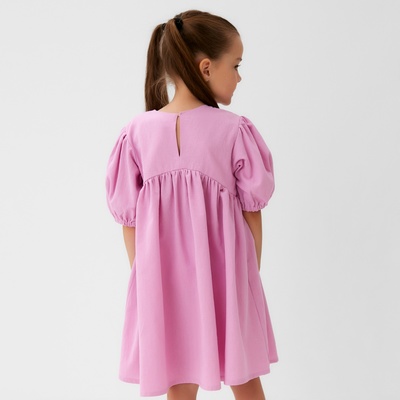 Платье для девочки KAFTAN: Summer cotton, розовое, рост 86-92 см