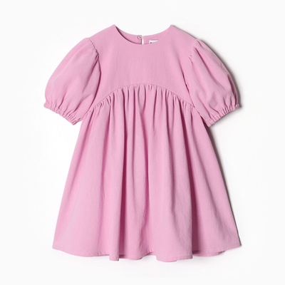 Платье для девочки KAFTAN: Summer cotton, розовое, рост 86-92 см