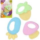 Прорезыватели силиконовые для зубов Крошка Я «Малышу», с погремушкой, набор 3 шт., МИКС - Фото 2