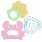 Прорезыватели силиконовые для зубов Крошка Я «Грызунки», с погремушкой, набор 3 шт. - Фото 6