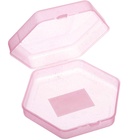 Набор прорезывателей силиконовых "Розовый бокс", с погремушкой, 4 шт, в кейсе, Крошка Я - Фото 19