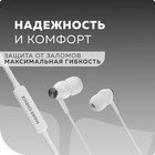 Наушники More Choice G20, микрофон, вакуумные, 95 дБ, 32 Ом, 3.5 мм, 1.1 м, белые - фото 51554229 Наушники More Choice G20, микрофон, вакуумные, 95 дБ, 32 Ом, 3.5 мм, 1.1 м, белые - фото 51554229