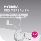 Наушники More Choice G21, микрофон, вакуумные, 95 дБ, 16 Ом, 3.5 мм, 1.2 м, белые 10463761 - фото 13365423