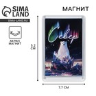 Магнит акриловый «Север» 5.2×7.7 см - Фото 1