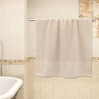 Махровое полотенце, размер 50x80 см, цвет кремовый - Фото 3
