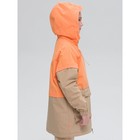 Ветровка для девочек, рост 164 см, цвет оранжевый - Фото 2