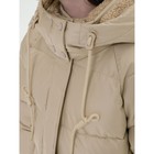 Куртка для девочек, рост 158 см, цвет песочный - Фото 2
