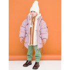 Куртка для девочек, рост 116 см, цвет сиреневый - Фото 12