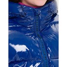 Пальто для девочек, рост 146 см, цвет синий - Фото 2
