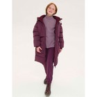 Пальто для девочек, рост 134 см, цвет фиолетовый - Фото 9