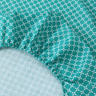 Простыня на резинке Атра 180х200х20, Вестерн, морская волна, бязь 120г/м, хл100% - фото 24007423