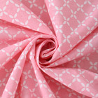 Простыня на резинке Атра 180х200х20, Вестерн, пудра, бязь 120г/м, хл100% - фото 24007428