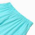 Пижама женская (майка, шорты), цвет ментол, размер 50 - фото 24355850