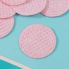 Ватные диски розовый 50 шт в п/э пакете - Фото 2