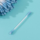 Ватные палочки голубой 100 шт в п/эт пакете - фото 24007629