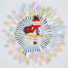 Ватные палочки голубой 100 шт в п/эт пакете - фото 24007631