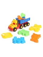 Набор игрушек для песочницы «Фаворит», 8 предметов: самосвал, ситечко, совок, грабельки, формочки - Фото 3
