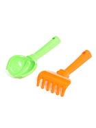 Набор игрушек для песочницы «Фаворит», 8 предметов: самосвал, ситечко, совок, грабельки, формочки - Фото 9