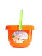 Набор игрушек для песочницы, 6 предметов: ведро, ситечко, совок, грабельки, формочки - Фото 9