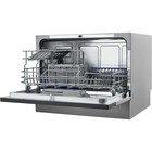 Посудомоечная машина Midea MCFD55S460Si, класс А+, 6 комплектов, 7 режимов, серая - фото 9937055