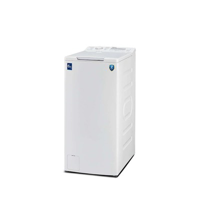 Стиральная машина Midea MFE11W65/W-C, вертикальная загрузка, класс А, 1200 об/мин, до 6.5 кг, белая