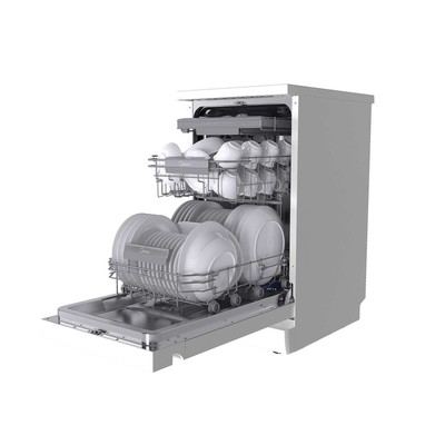 Посудомоечная машина Midea MFD45S150Wi, 10 комплектов, класс А++, 9 программ, белая