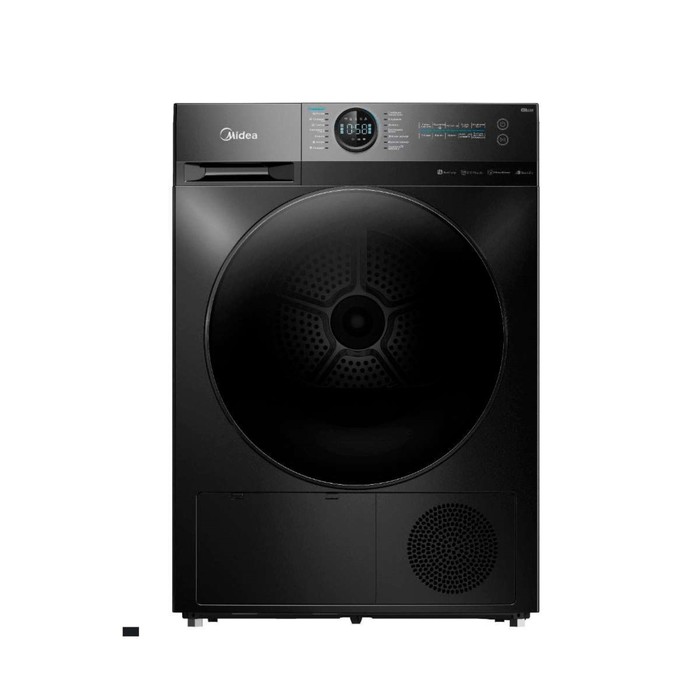 Сушильная машина Midea MD200D90WB/S-RU, класс А++, до 9 кг, титановый серый - фото 51554385