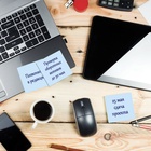 Блок с липким краем STAFF 76*76 мм 100л., голубой, 129362 10508826 - фото 16586894